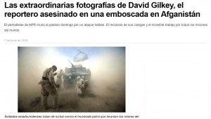 Las extraordinarias fotografas de David Gilkey, el reportero asesinado en una emboscada en Afganistn