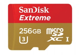 SanDisk lanza la tarjeta microSD de 256 GB más rápida del mercado