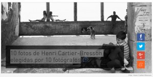 10 fotos de Henri Cartier-Bresson elegidas por 10 fotógrafos
