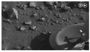 Esta fue la primera foto que se tomó en Marte hoy hace 40 años