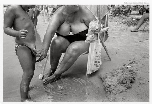 `En la playa la gente va a su bola` Juan Manuel Díaz Burgos