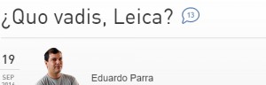 Quo vadis, Leica?