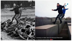 La web que denuncia a los que se sacan selfies en el monumento del Holocausto