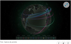 Hubo `más de 45.000` ciberataques en `74 países`
