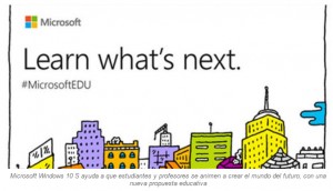 Microsoft Windows 10 S ayuda a que estudiantes y profesores se animen a crear el mundo del futuro, con una nueva propues