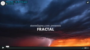 Vive la furia de las tormentas elctricas con Fractal, un time-lapse espectacular