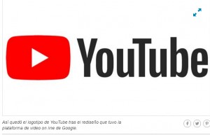 YouTube renov su logotipo por primera vez en su historia
