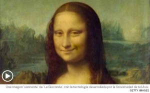 La tecnología que permite sonreír a la Mona Lisa