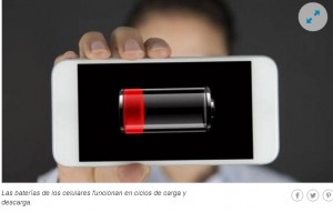 Cómo evitar los hábitos que pueden dañar la batería de tu celular