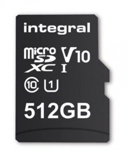 512 GB: presentaron la tarjeta microSD de mayor capacidad disponible hasta ahora