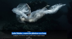 Isabel Muñoz, contra los plásticos en el mar