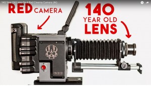 Así luce un objetivo de 140 años montado en una cámara de cine de 15.000 dólares