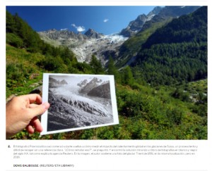 El fotógrafo que puso imágenes a la agonía de los glaciares suizos