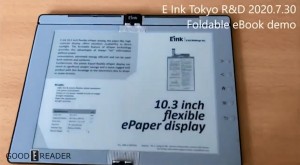 Presentaron el papel del futuro: una pantalla flexible de tinta electrnica