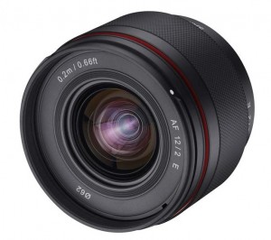 Samyang 12 mm f2 AF, nuevo angular para cámaras Sony con sensor APS-C