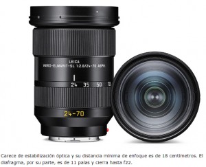 Leica presenta un zoom 24-70 mm f2.8 «económico» para el sistema L
