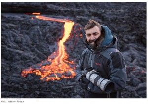 Fotografiando el volcán Fagradalsfjall en Islandia