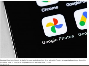 Almacenamiento online: opciones ante el límite de capacidad de Google Fotos
