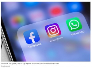 A qué atribuyen la caída global de WhatsApp, Facebook e Instagram