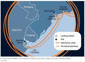 Malbec: un nuevo cable submarino que llega a Las Toninas duplicará la conectividad internacional del país