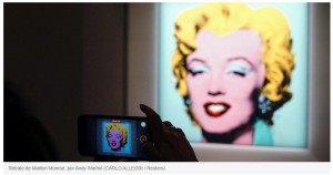 Christie`s subasta el retrato de Marilyn Monroe hecho por Andy Warhol