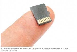 Micron presenta la primera tarjeta microSD con una capacidad de 1,5 TB