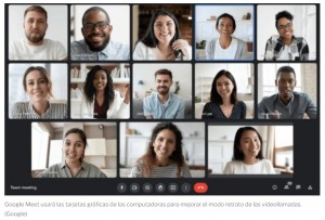 Google Meet mejora su modo retrato y ya se puede actualizar