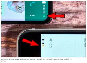 WhatsApp: qu significa el punto verde o naranja que aparece en tu celular cuando utilizs la aplicacin