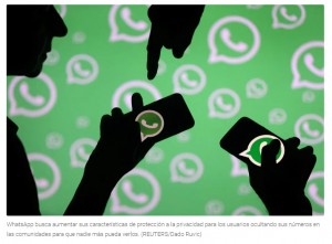 WhatsApp oculta el nmero de telfono para cuidar a los usuarios