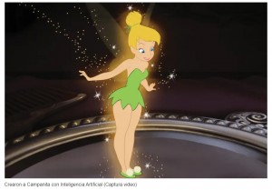 mo se vera Campanita, el personaje de Peter Pan, si fuera una persona real, segn la inteligencia artificial