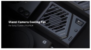 Ulanzi lanza un ventilador externo para mitigar el calentamiento en cmaras Sony, Canon y Fujifilm