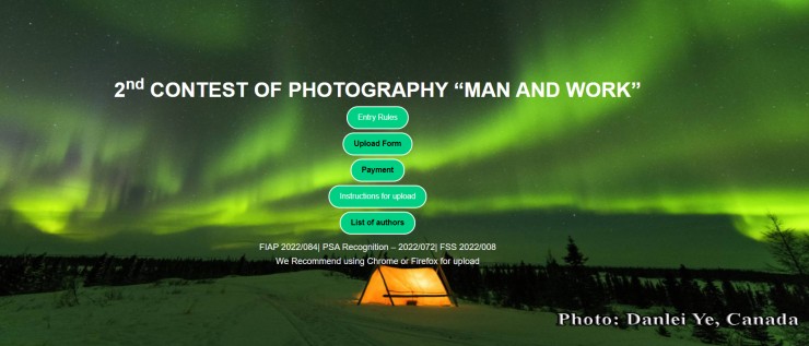 2° Contest of Photography Man and Work