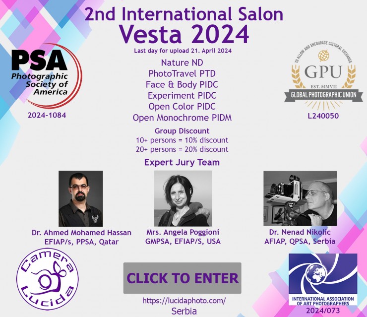 2nd International Salon Vesta 2024