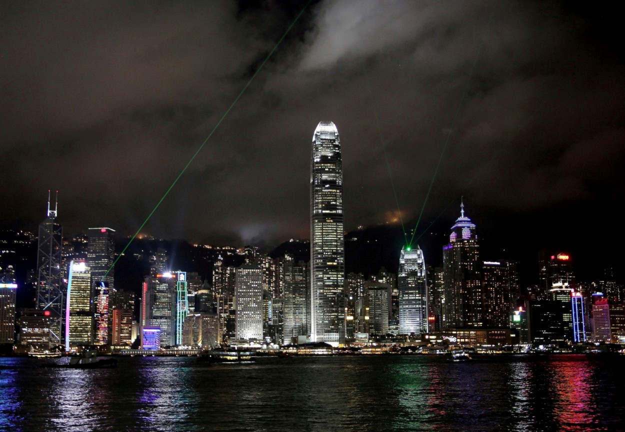 Hong Kong de noche