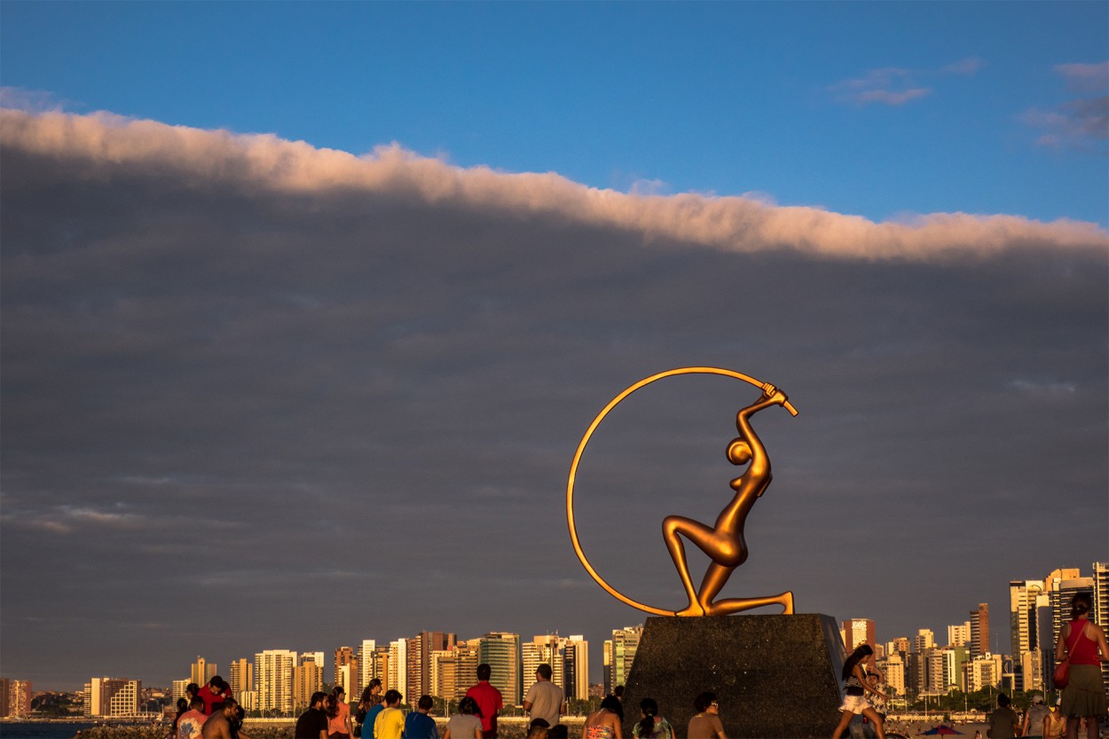 Monumento de Iracema Guardi, Beira Mar, Fortaleza