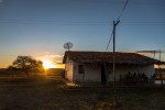 Por do sol na zona rural de Amaro, Cear