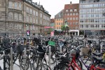 Mar de bicicletas en Copenague