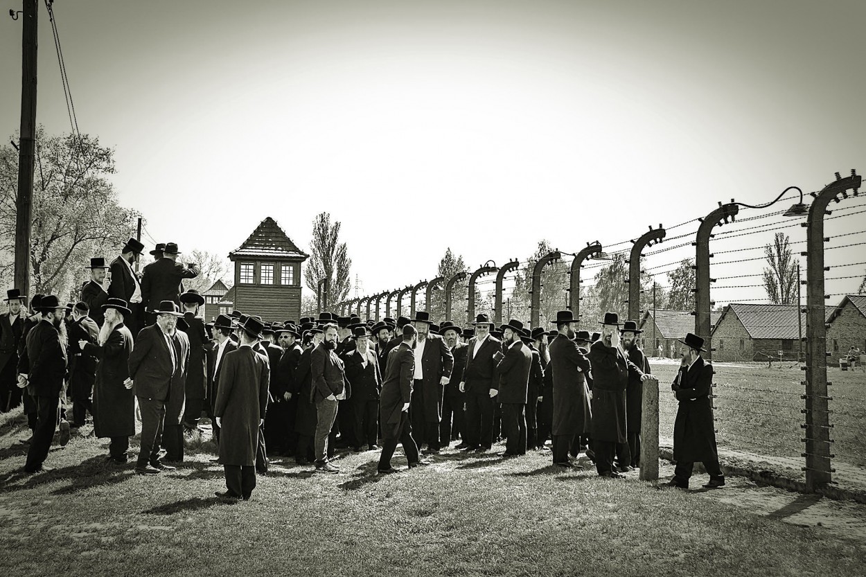 Acto en Auschwitz