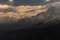 Amanecer en los Himalayas