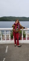 Tomando Vodka a orillas del Lago Baikal