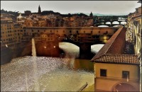 Brillos y reflejos en el Río Arno...