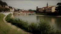 Reflejos en el Río Adige...