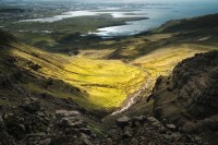 Desde el monte Esjan, Islandia