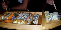 Variedad de Sushi, en Argentina...