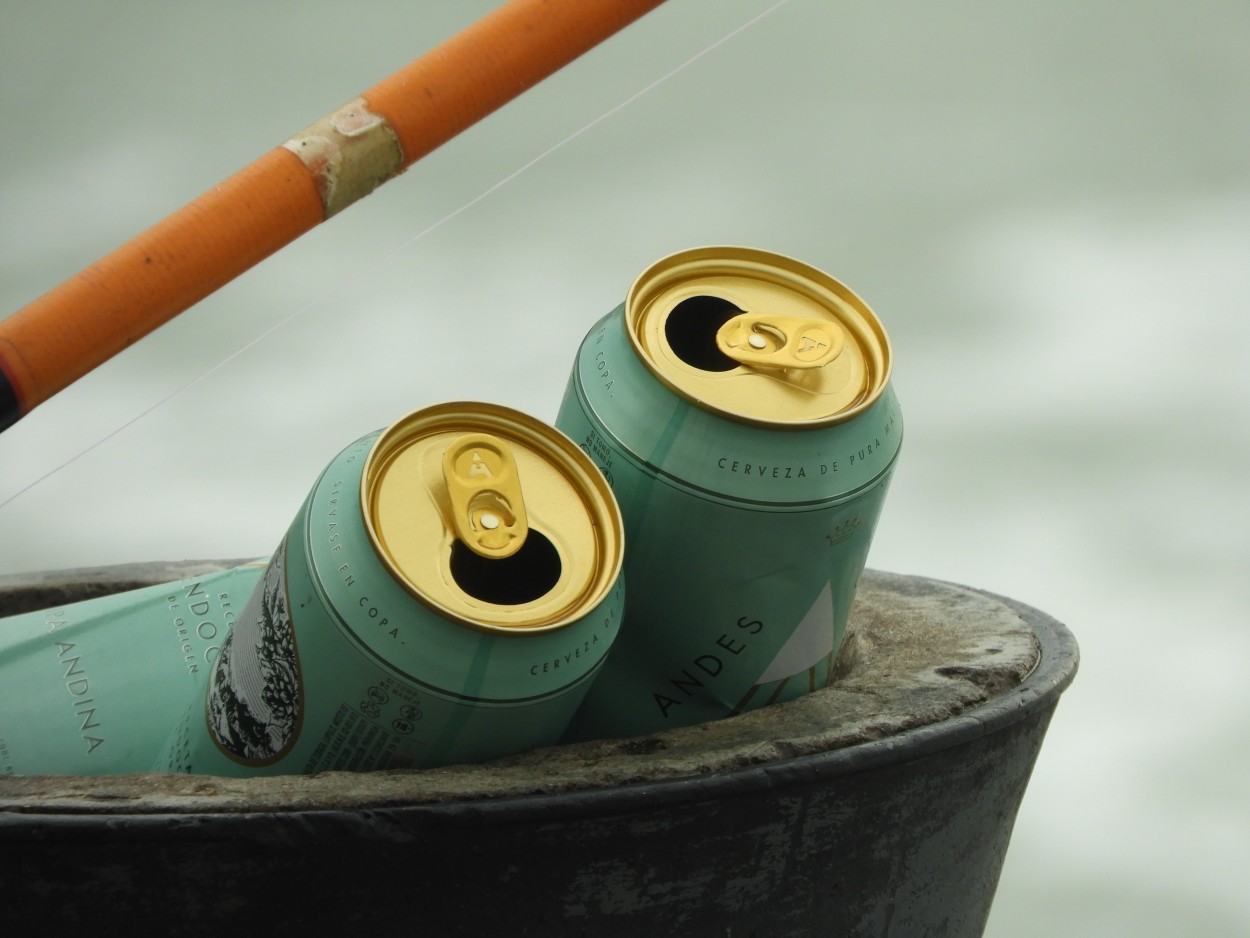 pesca y birra