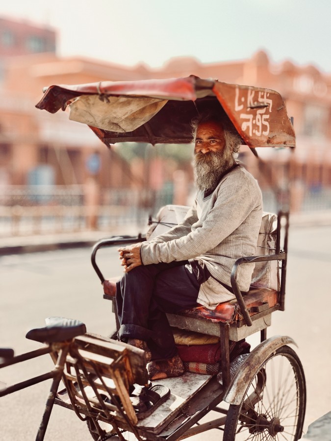 Bici-Taxi en India