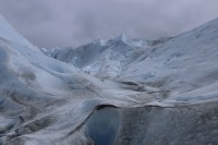 En el glaciar
