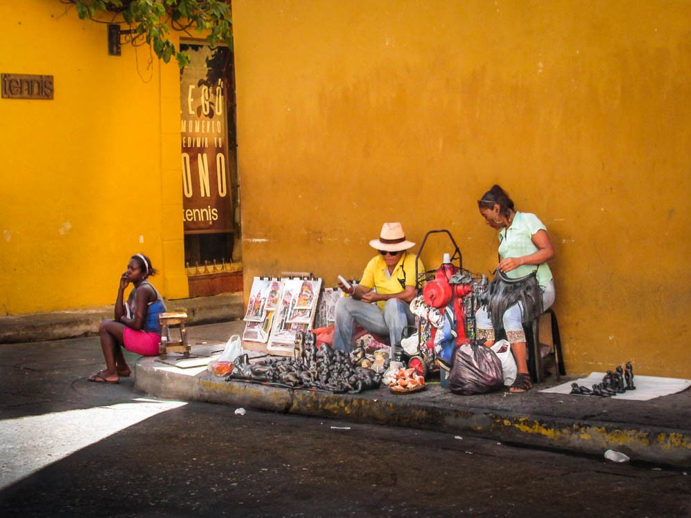 Por las calles de Cartagena