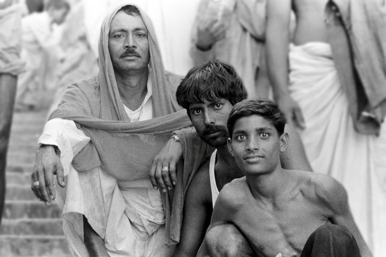 Hombres del Ganges