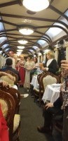 Salon Comedor tren trasiberiano RUSIA